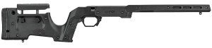 Mdt Sporting Goods Inc 104691BLK XRS Chassis Black Aluminum Core with Polymer Panels, Adj. Cheekrest, M-LOK Forend, Interchangeable Grips, AICS Mag Compatible, Fits Short Action Remington 700