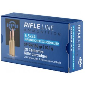 Prvi Partizan PP6MS 6.5x54 156GR JSP-RN 20RD Rifle Ammo