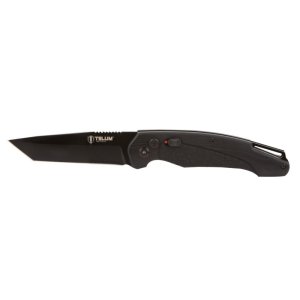 Rock Ridge Outdoors Telum Titan 4 In Auto Tanto Blade Black