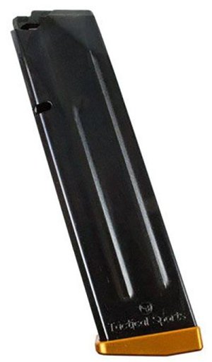 CZ-USA CZ 75 TS 9MM 20rd Steel Body Matte Black Orange Follower