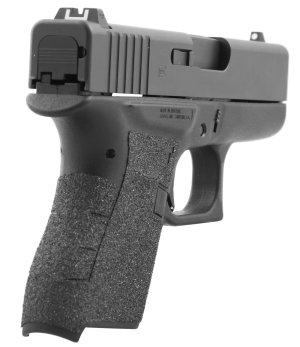 TALON Grips 100G GLOCK 43 Adhesive Aggressive Grip Black