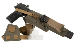 Cole-Tac VWX106 Varmint Wrangler XL Pistol Holder Ranger Green Left Hand