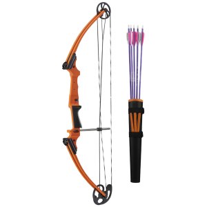 Genesis 11419 Bow Set Orange RH, 10-20 lbs, 15-30" Draw, 35.5" Axle