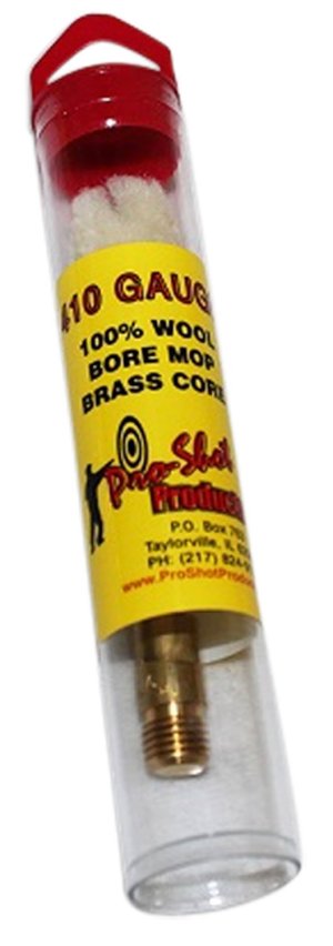 Pro-Shot Cotton Brass Core Shotgun Bore Mop .410/.44-.50 Cal - MP410