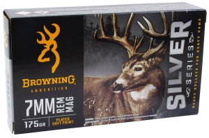 Browning Ammo Silver Series 7mm Remington Magnum Rifle Ammo