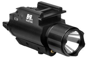 NcSTAR Tactical QR 200 Lumen/5.0 mW Red Laser LED Combo 200 LUMENS/ 5.0 MW