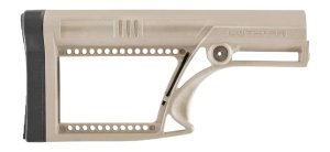 LUTH-AR MBA-2F Skullaton Stock FDE Adjustable Cheek Rest