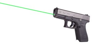 LaserMax Green Guide Rod Laser for Glock 19 Gen5 5mW 50m 0.63" AT 20 YARDS