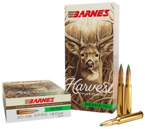 Barnes Bullets Harvest .30-06 Springfield 180Gr Sierra Tipped 20/Box