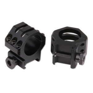 Weaver Tactical Ring 1" Extra-Extra High Black 6-Hole Picatinny 99691