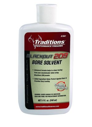 Traditions BlackOut 209 Bore Solvent 8 fl oz Rust Protection Cleaner