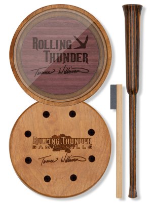 Terence Williamson TCP-TW1 Rolling Thunder Turkey Game Call Pot & Striker