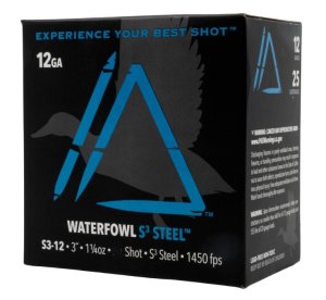 Apex 12 GA 3" Waterfowl S3 Steel 1 1/4 oz. #3 Shot 25rd