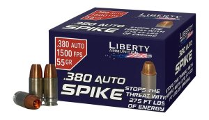 Liberty .380 ACP 55 Gr 1500 FPS 20 Rounds