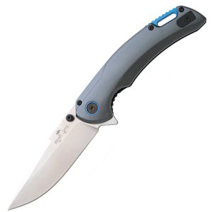 BEAR CUTLE Loadout 3.5In Gray & Blue Aluminum Folding Knife