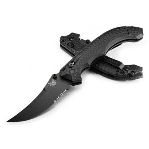 Benchmade 865SBK Mini Bedlam 3.45in CPM-S90V Black G10 Handle