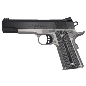 Colt ZO1070CCPTT 1911 45ACP 5" Blued Slide SS Frame Novak Sights Blemished