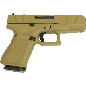Glock Model 19 V-Series Optic Ready 9mm 4.00 In 15rd FDE Cerakote
