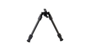Caldwell Accumax Premium Bipod, Adjustable 9-13", M-LOK/Key Mod, Carbon Fiber, Black, 1082223
