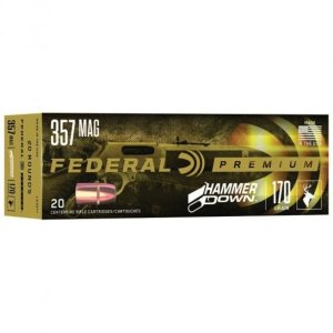 Federal Premium HammerDown .357 Magnum 170gr Bonded Hollow Point 20 Rounds
