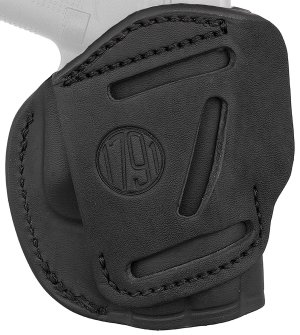 1791 Gunleather 4WH2SBLL Way Stealth Black Steer