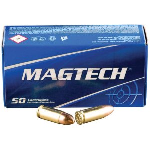 Magtech Ammunition 9mm Luger 115gr FMJ Brass Case 329Rd