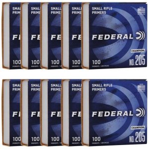 Federal 205 Champion Small Rifle Multi-Caliber Primer