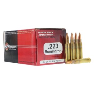223 Remington 77gr Matchking Hollow Point Ammo - New Rifle 223 Remington 77gr Open Tip Match 50/Box