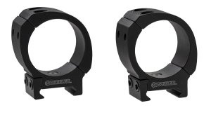 Wheeler 1133747 Delta Sporter Bi-Weaver 1" Low Scope Rings Black