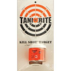 Tannerite Kill Shot Target 1/2lb Exploding Cardboard Bullseye