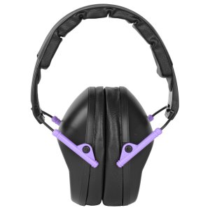 Walkers Game Ear / GSM Outdoors GWPFPM1BKPU PROLOW FLD MUFF PUR
