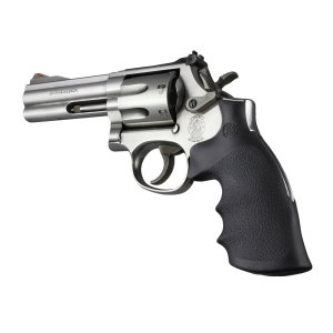 Hogue 19002 CONVERSION MONOGRIP Black Rubber for S&W K/L Round Butt