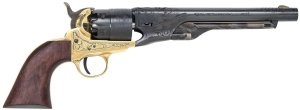 Traditions FR186012 1860 Army Break Open 44 Cal #11 Percussion 8" 6 Shot...