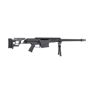 Barrett 19972 MRAD Covert 6.5 Creedmoor 10+1 17" Black Match Grade Fluted Barrel, Black Cerakote Aluminum Receiver w/Picatinny Rail, M-LOK Handguard, Side Folding w/Adj Comb Black Polymer Stock, Black
