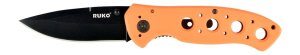 RUKO RUK0075BZ 440A Blaze Orange Folding Knife