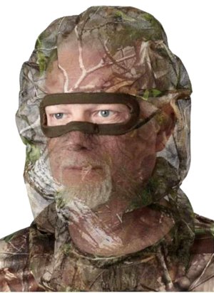 Hunter Specialties Full Net Mesh Facemask Realtree Edge Camo