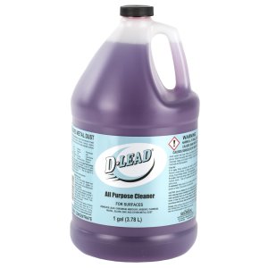 D-Lead 3102ES-4 Cleaner, Concentrated, 1 Gal Yields 5-20 Gal, Low-Sudsing