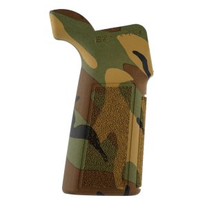 B5 Systems PGR-1187 Type 23 P-Grip Woodland Camouflage AR-15 Pistol Grip