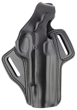 Galco Fletch FL212RB OWB Black Leather Holster 1911 5 In Right Hand
