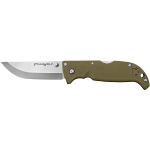 Cold Steel CS-20NPF Finn Wolf 3.5 In AUS-8A Blade OD Green Handle
