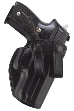 Galco SUM822B Summer Comfort IWB Holster Black Leather for Sig P320 Compact