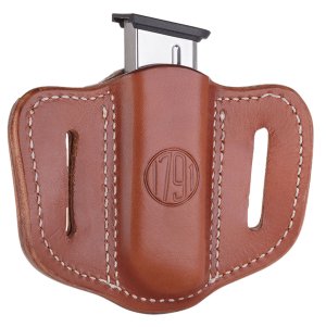 1791 Gunleather MAG11CBRA Brown Leather Single Mag Holster