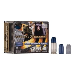 Federal Premium P357SHC1 357 Magnum 180gr Solid Core Syntech 20/Box
