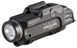 Streamlight 69470 TLR-10 Weapon Light w/Laser 1000 Lumens Output White LED Light Red Laser 200 Meters Beam Rail Grip Clamp Mount Flex Aluminum