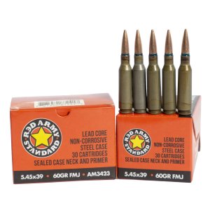 Century Arms AM3423 5.45x39mm 60gr FMJ 30rd Box 48ct Case