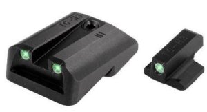 TRU Ball Tritium Green Night Sights 1911 Novak Low Mount 5In