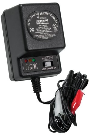 Wildgame Innovations WGIWGIBC0005 Battery Charger 6V/12V Black