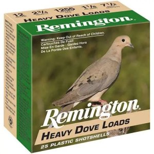 Remington Ammunition 28757 Heavy Dove Loads Upland 12 Gauge 2.75" 1 1/8 oz 8 Shot 25 Per Box/ 10 Cs