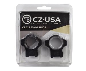 CZ-USA CZ 527 30mm Aluminum Rings Matte Black 16mm Dovetail