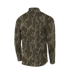 Muddy DV8 Quest Midweight Quarter Zip Sweatshirt Mossy Oak Bottomland 3XL